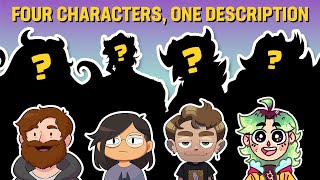 FOUR Artists Draw Characters Using the SAME Description [upl. by Leese163]