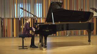 STEINWAY PIANO COMPETITION 2024  CAT 1  ALEXANDRA LONG [upl. by Maller88]