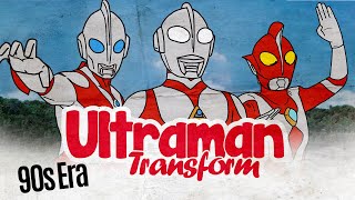 Transformasi Ultraman 90an Great Powered dan Zearth [upl. by Shuping]