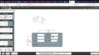 Ejemplo de uso del simulador circuital Circuitlab [upl. by Syned]