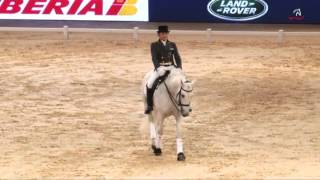 Juan Manuel Muñoz y Fuego de Cárdenas en Madrid Horse Week 2012 [upl. by Gonyea996]