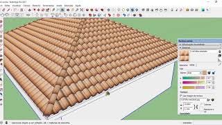 sketchup 2017  Modelando telhados com o Instant Roof [upl. by Aihsaei]