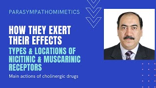 Nicotinic and muscarinic receptors and their agonists and antagonists [upl. by Leanne]