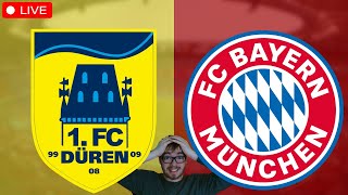 1 FC Düren  FC Bayern München  TESTSPIEL LIVE [upl. by Rolph762]