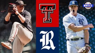 24 Texas Tech vs Rice  Shriners College Classic  2023 College Baseball Highlights [upl. by Ambrosius]