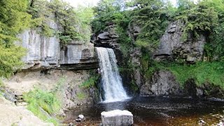 Yorkshire Dales Country Walk  Ingleton Waterfalls Trail round [upl. by Annehcu]