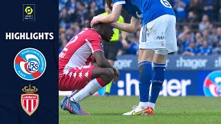 RC STRASBOURG ALSACE  AS MONACO 1  0  Highlights  RCSA  ASM  20212022 [upl. by Airelav413]