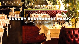 Luxury Restaurant Dinner Music BGM  Melodic Jazz Background Music for Evening Ambience [upl. by Nois24]