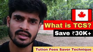 How to Save Huge Tax on Tution Fees  What is TCS  How to Pay Canada College Fee traveldynamic [upl. by Illene]