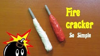 Gemakkelijk Tutorials  Hoe maak je een eenvoudige FireCracker maken  10 Minutes [upl. by Calysta]