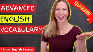 Improve Your English Vocabulary in ONE HOUR  Advanced English Vocabulary [upl. by Danni]