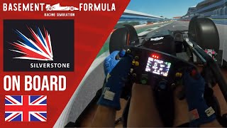 Triple Projector sim rig setup Silverstone On Board 2023 [upl. by Jourdain585]