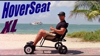 New HoverSeat XL  Hoverboard Sitting Attachment [upl. by Oneal666]