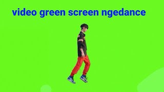 Green screen video orang ngedance [upl. by Nilek]