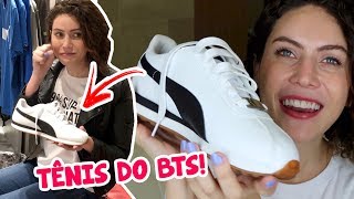 COMPREI O TÊNIS DO BTS POR R247 [upl. by Darell]