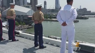 Fleet Week festivities return to New York City [upl. by Yttel]