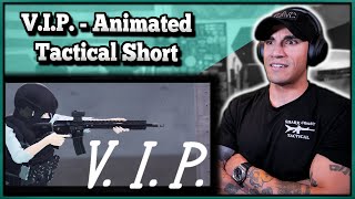 Marine reacts to VIP Animated Short [upl. by Gareri]