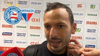 🚨 YAGO SOLTA O VERBO CRITICA ARBITRAGEM E ENALTECE TRIUNFO  ZONA MISTA  BAHIA 2X0 FORTALEZA [upl. by Filberto]