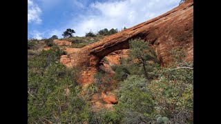 Sterling Pass and Vultee Arch  Sedona AZ [upl. by Haiasi888]