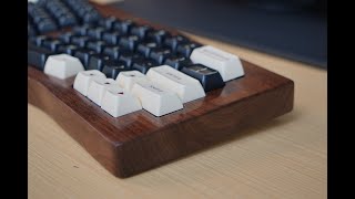 TTKey Alice 67 Wooden Keyboard Adopts Chinese Classical Raw Lacquer Process [upl. by Camille]