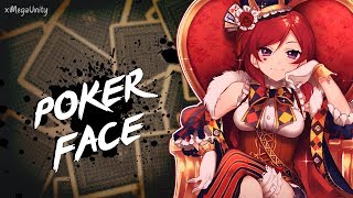 Nightcore  Poker Face  Lyrics [upl. by Ivon547]