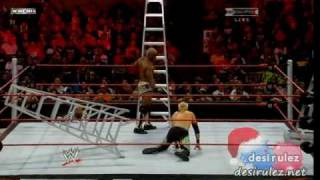 Desiruleznet  WWE Tables Ladders Chairs 2009  Part 3 [upl. by Hux]