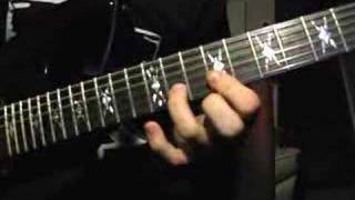 quotEverlasting Godquot guitar solo SLOW [upl. by Gratianna799]