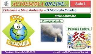 34 Meio Ambiente  Cidadão x Trânsito  Tipos de Poluentes  Tipos de Poluição [upl. by Orlan]