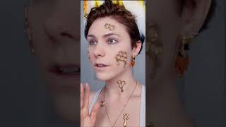 Bee themed honeycomb makeup [upl. by Ettigdirb]