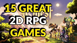 15 Great 2D Modern RPG Games [upl. by Lane]