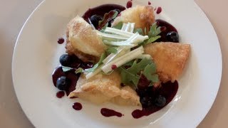 FRIED CHEESE WONTONS  VIDEO RECIPE [upl. by Elleb]