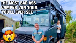 The most Mind Blowing VAN TOUR you have ever seen Mercedes Vario Campervan Conversion [upl. by Yerffej]