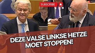 Debat ONTSPOORT Wilders amp Schoof SLOPEN Timmermans Dassen amp Jetten met hun VALSE tactieken [upl. by Yttisahc]