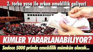 Erken emeklilikte yeni düzenleme Kimler yararlanabilecek [upl. by Steen]