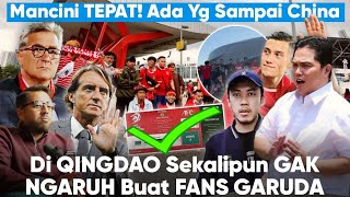 Mancini Tegur China quotJangan Nantang Fans Garuda Bahrain Aja Tiketnya Diborong Apalagi di Qingdao [upl. by Viveca]