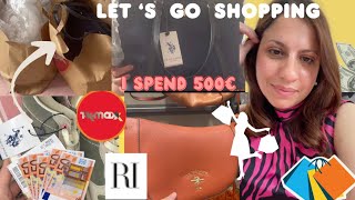 SHOP WITH ME Tkmax  primark  River island 🛍🎀  shopping vlog summer 2024 [upl. by Booma905]