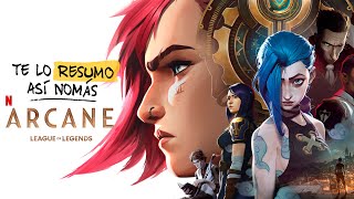 Arcane La Serie De League of Legends  TeLoResumo [upl. by Aidnyl]