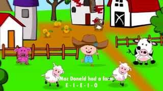 Old Mac Donald had a farm canción infantil en inglés [upl. by Llerrat]