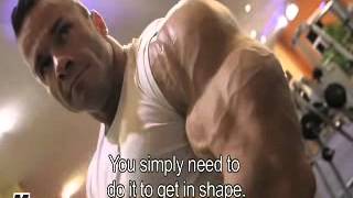 2013 ronny rockel workout routein [upl. by Nivan]