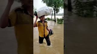 বন্যা  Floods shorts shortsvideo foryou floods [upl. by Hugibert]