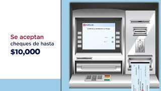 Cómo depositar efectivo o cheques en un cajero automático [upl. by Klatt]