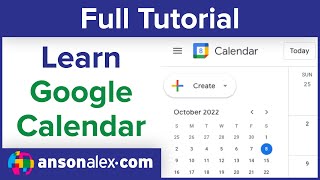 How to Use Google Calendar  Tutorial [upl. by Washington]