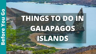 10 AMAZING Things to do in the GALAPAGOS Islands Ecuador [upl. by Fish]