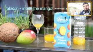 rabicon  exotic mango drink commercial parody [upl. by Atiuqes148]