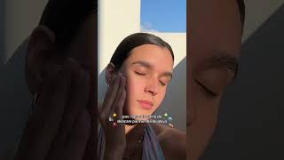 Tutorial Rutina de skincare para un día de playa con SkinFirst de cyzone [upl. by Nalda]