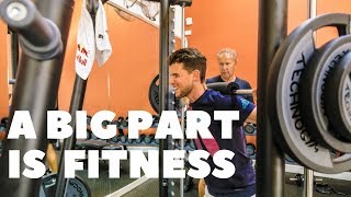 FITNESS TRAINING with Dominic Thiem [upl. by Threlkeld]