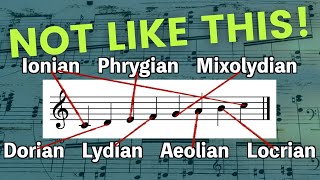 MODES How to Understand amp Actually Use Them  Music Theory [upl. by Romo]