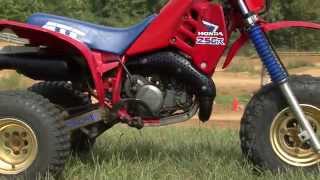 19851986 Honda ATC250R Classics Test [upl. by Rogerio]