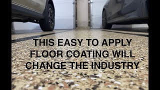 This Easy To Install Single Component Polyaspartic flooring system will change the industry [upl. by Aicila]