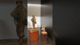 Cambria California Military Miniatures Diorama Gallery w Verlinden 116 135 [upl. by Aerised644]